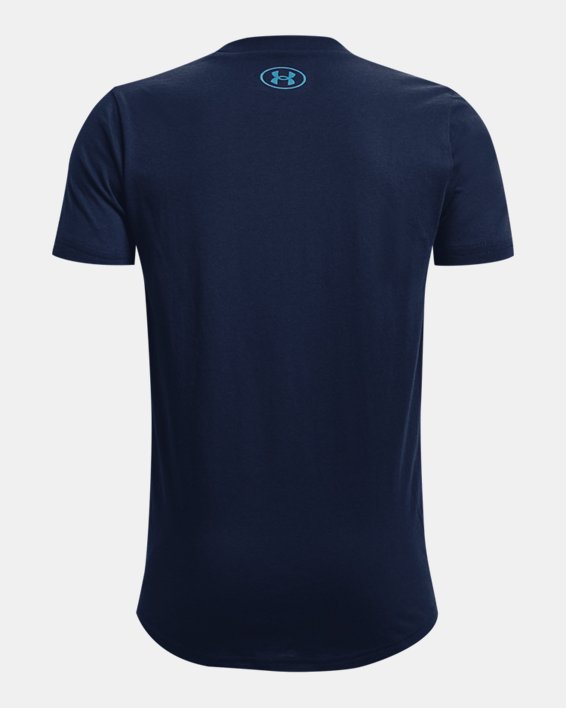 Boys' UA Baseball Icon T-Shirt, Navy, pdpMainDesktop image number 1